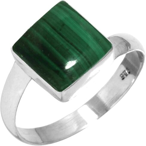 JEWELOPORIUM Solid 925 Sterling Silver Gemstone Handmade Ring for Women (99148_R) in Saudi Arabia