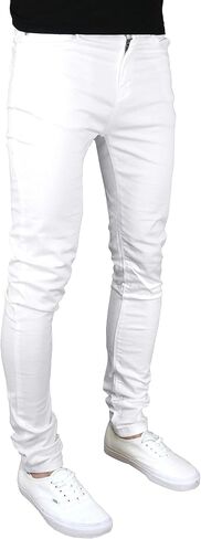 Fremont & Harris Vermont Mens Slim Fit Stretch Chino Jeans in Saudi Arabia