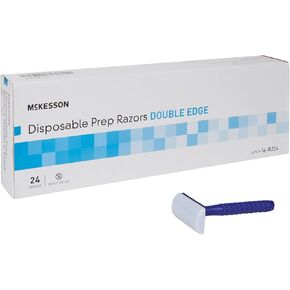 McKesson Single Blade Disposable Razors - Stainless Steel Blade, 24 Count, 1 Pack in Saudi Arabia