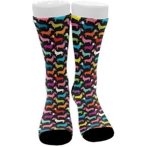 Vintage Socks - Luxury Polyester Socks with Short Fuzzy for Women Men Running
