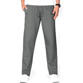 Idtswch 30/32/34/36/38/40 Long Inseam Mens Tall Sweatpants Open Bottom Joggers Athletic Yoga Pants with Pockets in Saudi Arabia