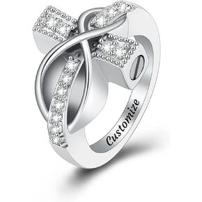constantlife Cremation Ring for Ashes Cross Memorial Urn Jewelry Human Pet Ash Holder Stainless Steel Funeral Keepsake Gift for Women Men in Kuwait