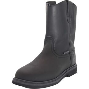 Men's Pull On Leather Soft Toe Work Boot in Saudi Arabia