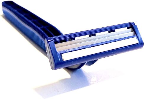 100 Premium Twin Blade Disposable Razors in Bulk - Medical Professional or Home Use in Saudi Arabia