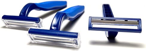 100 Premium Twin Blade Disposable Razors in Bulk - Medical Professional or Home Use in Saudi Arabia