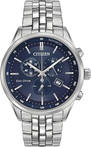 Citizen Men's Classic Corso Eco-Drive Watch, Chronograph, 12/24 Hour Time, Date, Sapphire Crystal in Saudi Arabia