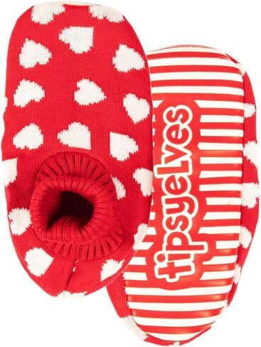 Tipsy Elves Unisex Ugly Christmas Sweater Inspired Fuzzy Slipper Socks for Adults in Saudi Arabia