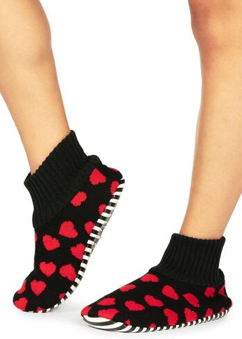 Tipsy Elves Unisex Ugly Christmas Sweater Inspired Fuzzy Slipper Socks for Adults in Saudi Arabia