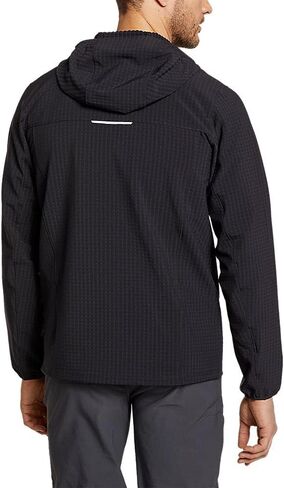Eddie Bauer Men's Sandstone Backbone Grid Hoodie in Saudi Arabia