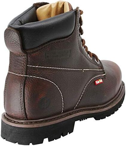 Cactus Men’s 6" Soft Toe Oil Tumbled Full Grain Leather Oil Resistant Rubber Outsole Construction Work Boot in Saudi Arabia