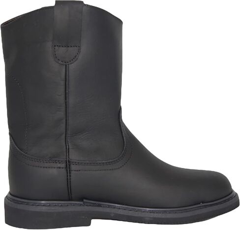 Men's Pull On Leather Soft Toe Work Boot in Saudi Arabia