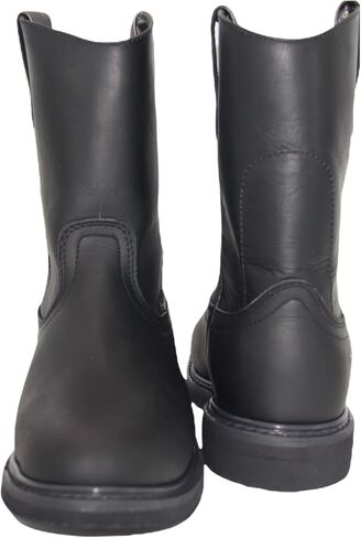 Men's Pull On Leather Soft Toe Work Boot in Saudi Arabia