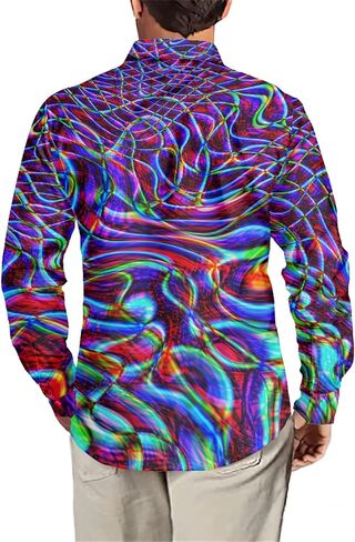 Biyejit Mens Long Sleeve Shirt, Regular Fit Casual Button Down Shirt for Men Teens Size XS-6XL in Kuwait