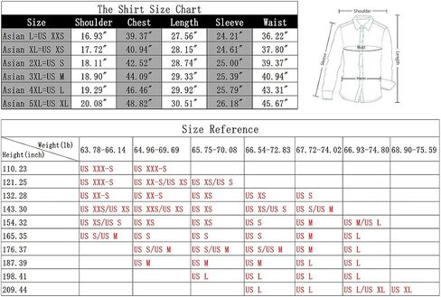 XTAPAN Men's Long Short Sleeve Casual Slim Fit Cotton Fashion Button Down Dress Shirt in Kuwait