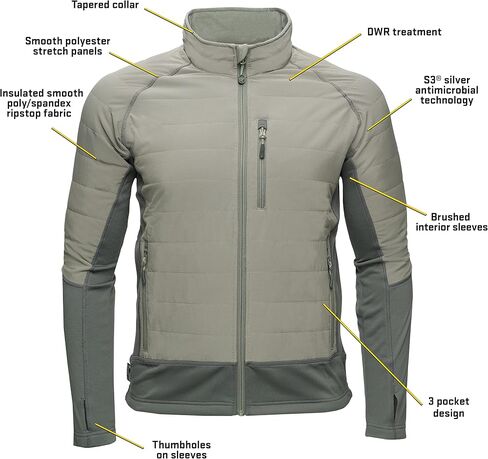 Outdoor Pursuit Paradigm Water Repellent Insulated Active Jacket for Men in Saudi Arabia