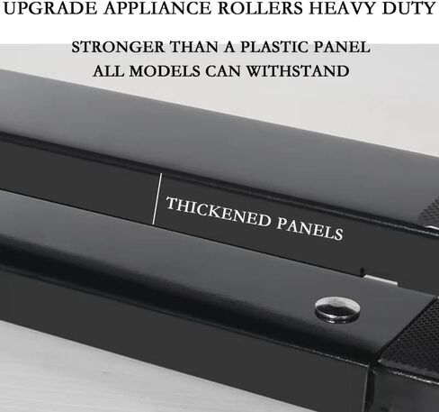 FXJ LIFT Appliance Rollers, Furniture Washing Machine Dolly, Extendable Appliance Rollers Mobile Washing Machine Base, Fridge Stand BLACK in Kuwait