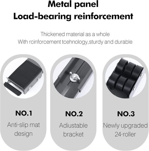 حامل دوار للأجهزة قابل للتعديل وقابل للتمديد، قاعدة عربة متنقلة مع أثاث تلسكوبي للخدمة الشاقة، حامل دوللي، قاعدة غسالة للثلاجات، مجففات، غسالات الأطباق، أشياء ثقيلة أخرى (رمادي) in Kuwait