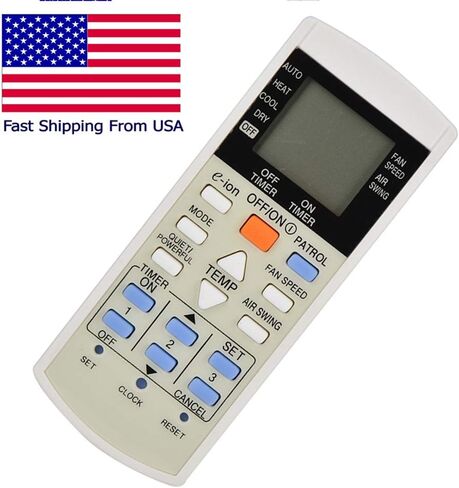 CHOUBENBEN Remote Control for Panasonic CWA75C4246 CS-XE12PKUA CWA75C3576 CWA75C3726 CWA75C3724 CS-E9JKKW CWA75C4643 CS-E12RB4UW Air Conditioner in Saudi Arabia