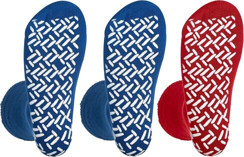 Pack of 3 Pairs - XXXL Non-Skid Bariatric Extra Wide Slipper Socks for People With Swollen feet Diabetes & Edema in Saudi Arabia