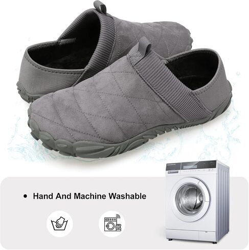 Besroad Womens Mens Furry Slides House Slippers Fuzzy Fluffy Bedroom Cozy Memory Foam Slippers Clogs in Kuwait