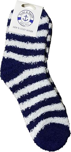 Yacht & Smith Mens Wholesale Bulk Warm And Cozy Fuzzy Socks, Colorful Winter Sock in Saudi Arabia