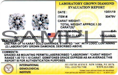 3/5 to 1 2/5 Carat Lab Grown Diamond Marquise Cut Stud Earrings in 14k White or Yellow Gold (VS-SI, cttw) V Prong Screw Back by Diamond Wish in Kuwait