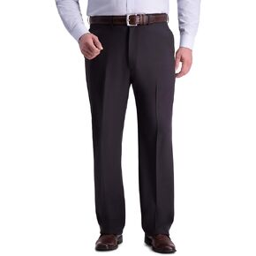 Haggar Men's Big and Tall Big & Tall Premium Comfort Classic Fit Flat Front Dress Pant, charcoal, 48Wx34L in Saudi Arabia