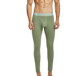 SEOBEAN Mens Sexy Low Rise Classic Solid Long John 220403 in Saudi Arabia