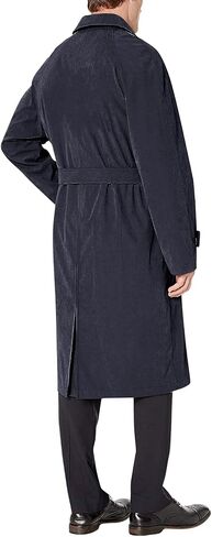 Adam Baker Men's Single Breasted Breasted Full Length Trench Coat All Year Round Raincoat in Saudi Arabia