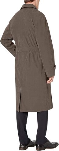 Adam Baker Men's Single Breasted Breasted Full Length Trench Coat All Year Round Raincoat in Saudi Arabia