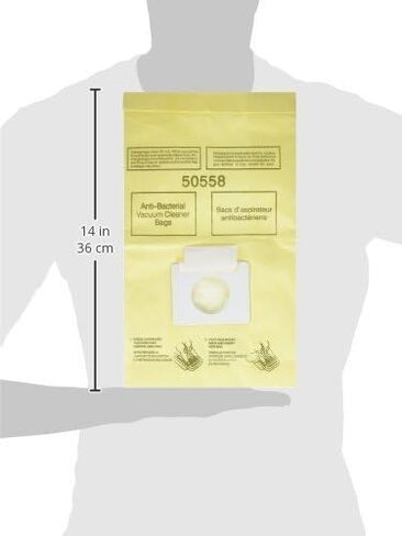 EnviroCare Replacement Vacuum Cleaner Bags made to fit Kenmore Canister Type C or Q 50555, 50558, 50557 and Panasonic Type C-5 9 pack in Kuwait