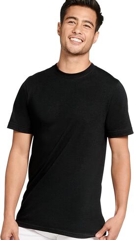 Jockey Men's T-Shirts Made in America 100% Cotton Crew Neck T-Shirt - 2 Pack in Saudi Arabia