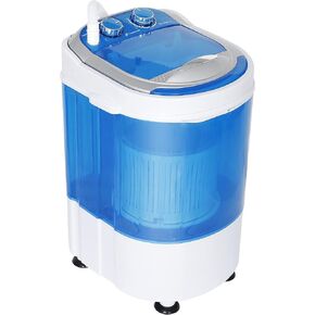 LEMY Mini Baby Washing Machine Portable and Compact Laundry Washer with 8.8lbs Washing Capacity, Single Tub, Blue in Saudi Arabia