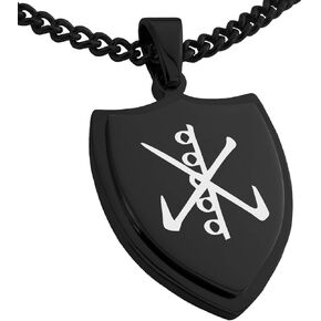 Tioneer Stainless Steel Reiki Rama Bonding Shield Pendant Necklace in Saudi Arabia