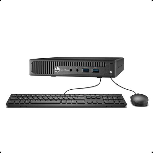 HP EliteDesk 705 G3 - Mini Desktop - A10 PRO-8770E 2.8 GHz - 8 GB - 128 GB SSD 1GG27US#ABA (Renewed) in Saudi Arabia