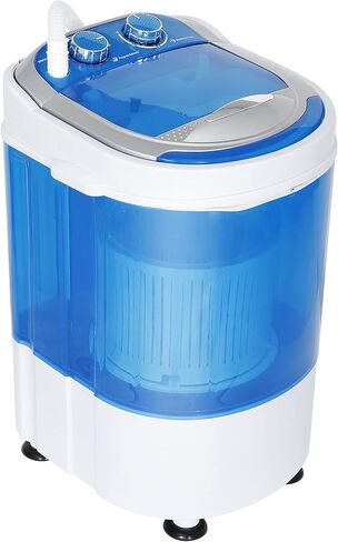 LEMY Mini Baby Washing Machine Portable and Compact Laundry Washer with 8.8lbs Washing Capacity, Single Tub, Blue in Saudi Arabia