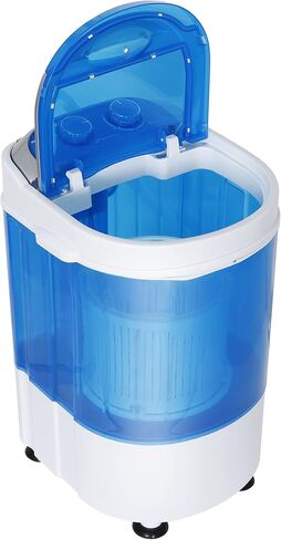 LEMY Mini Baby Washing Machine Portable and Compact Laundry Washer with 8.8lbs Washing Capacity, Single Tub, Blue in Saudi Arabia