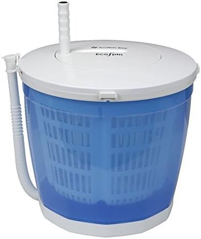 Avalon Bay EcoSpin, Portable Hand Cranked Manual Clothes Non-Electric Washing Machine and Spin Dryer, Counter Top Washer/Dryer for Camping, Apartments, RV's, or Delicates in Saudi Arabia