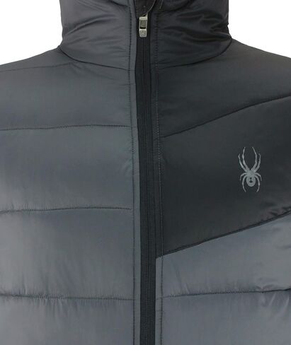 Spyder mens Puffer Jacket,full Zip in Kuwait
