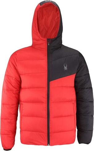 Spyder mens Puffer Jacket,full Zip in Kuwait