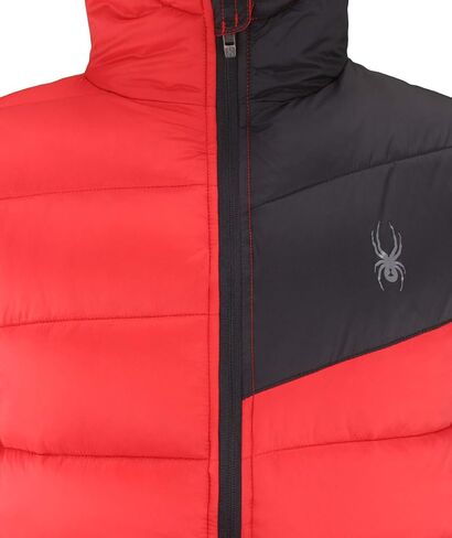 Spyder mens Puffer Jacket,full Zip in Kuwait