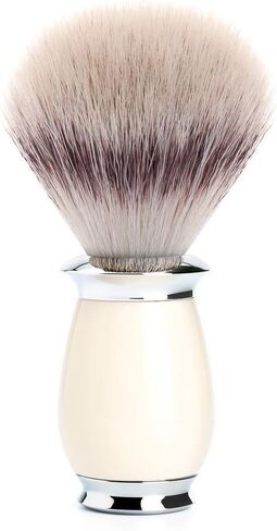 MÜHLE PURIST Black Silvertip Fiber Shaving Brush - Synthetic Luxury Shave Brush for Men, Rich Lather in Kuwait