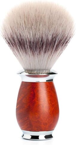 MÜHLE PURIST Black Silvertip Fiber Shaving Brush - Synthetic Luxury Shave Brush for Men, Rich Lather in Kuwait