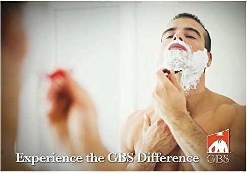 G.B.S Large Silvertip Badger Shaving Brush with Faux Horn Handle Creates Lather and Soft Bristles for Wet shavers Shaving Brush for Men’s 21 MM Knot Loft: 100mm in Saudi Arabia
