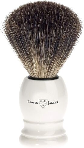 Edwin Jagger Pure Badger Shaving Brush (Imitation Black) in Kuwait