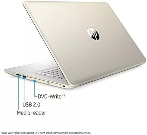 اتش بي - 17.3 بوصة اتش دي + لابتوب - الجيل العاشر انتل كور i5 - ذاكرة 8 جيجا - اس اس دي 256 جيجا - لوحة مفاتيح رقمية - DVD-Writer - ويندوز 10 هوم in Saudi Arabia