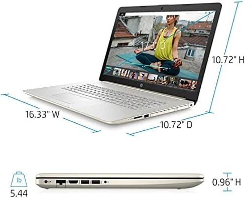 اتش بي - 17.3 بوصة اتش دي + لابتوب - الجيل العاشر انتل كور i5 - ذاكرة 8 جيجا - اس اس دي 256 جيجا - لوحة مفاتيح رقمية - DVD-Writer - ويندوز 10 هوم in Saudi Arabia