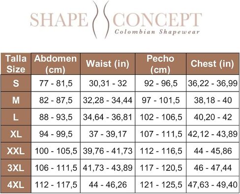 SHAPE CONCEPT 062 063 Fajas Colombianas para Hombres Mens Girdle High Compression Garmen Shapewear Body Shaper for Men in Kuwait