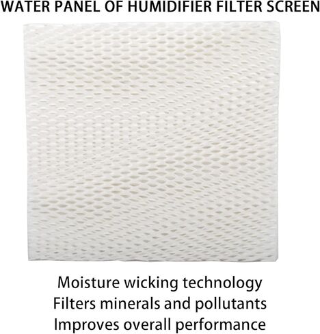 HIFROM 1Pack Replacement Humidifier Wick Filters Water Panel Filter BAYPAD01A1010A Compatible with Trane HUMD200 HUMD200A HUMD200T HUMD200ABA00B THUMD200 Whole House Humidifiers in Kuwait