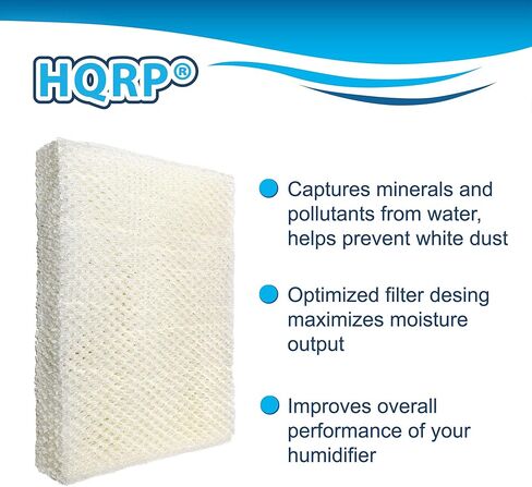 HQRP Wick Filter Compatible with Hunter 35617, 36516, 36517, 36518, 36316, 36317 Cool Mist Humidifiers, 31949 31947 HN1949 Replacement in Kuwait